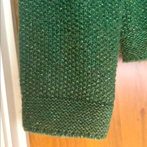 Charter Club Cardigan knit Sweater Womens XL Green Toggles Wool blend Preppy - Picture 5 of 12
